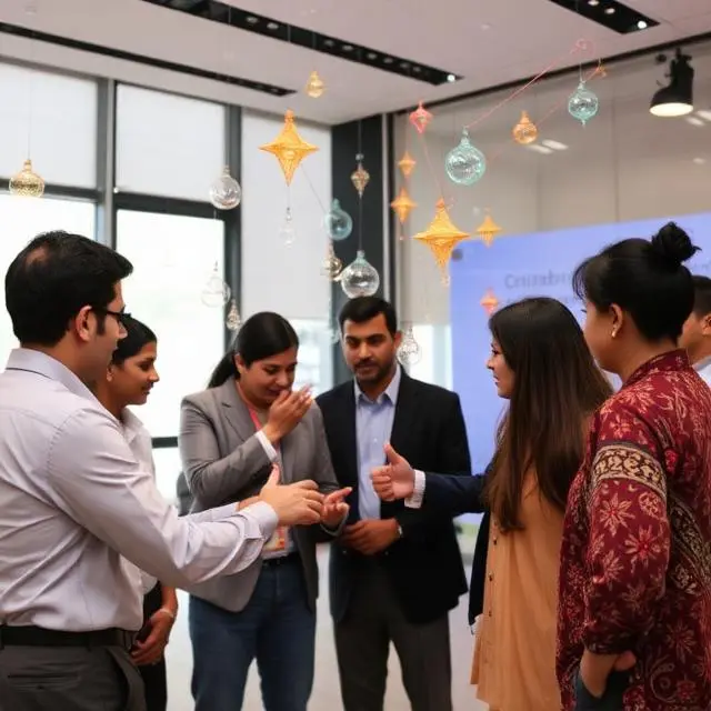 Siazen team and professional partnership event